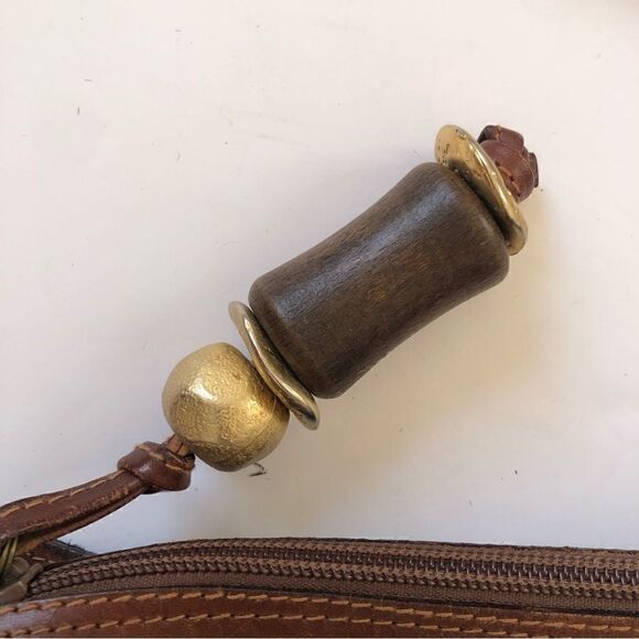 Carla Marchi made in Italy woven shoulder bag with leather trim - Picture 4 of 12